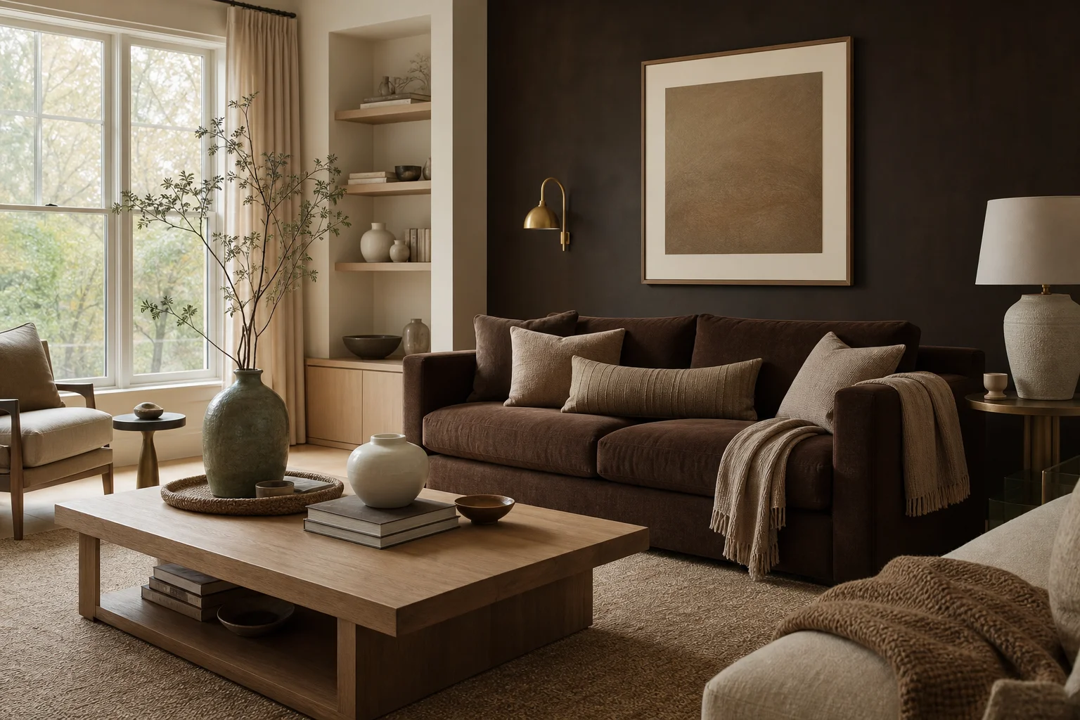 2026 Interior Color Trends: Warm Neutrals and Brown Take Over
