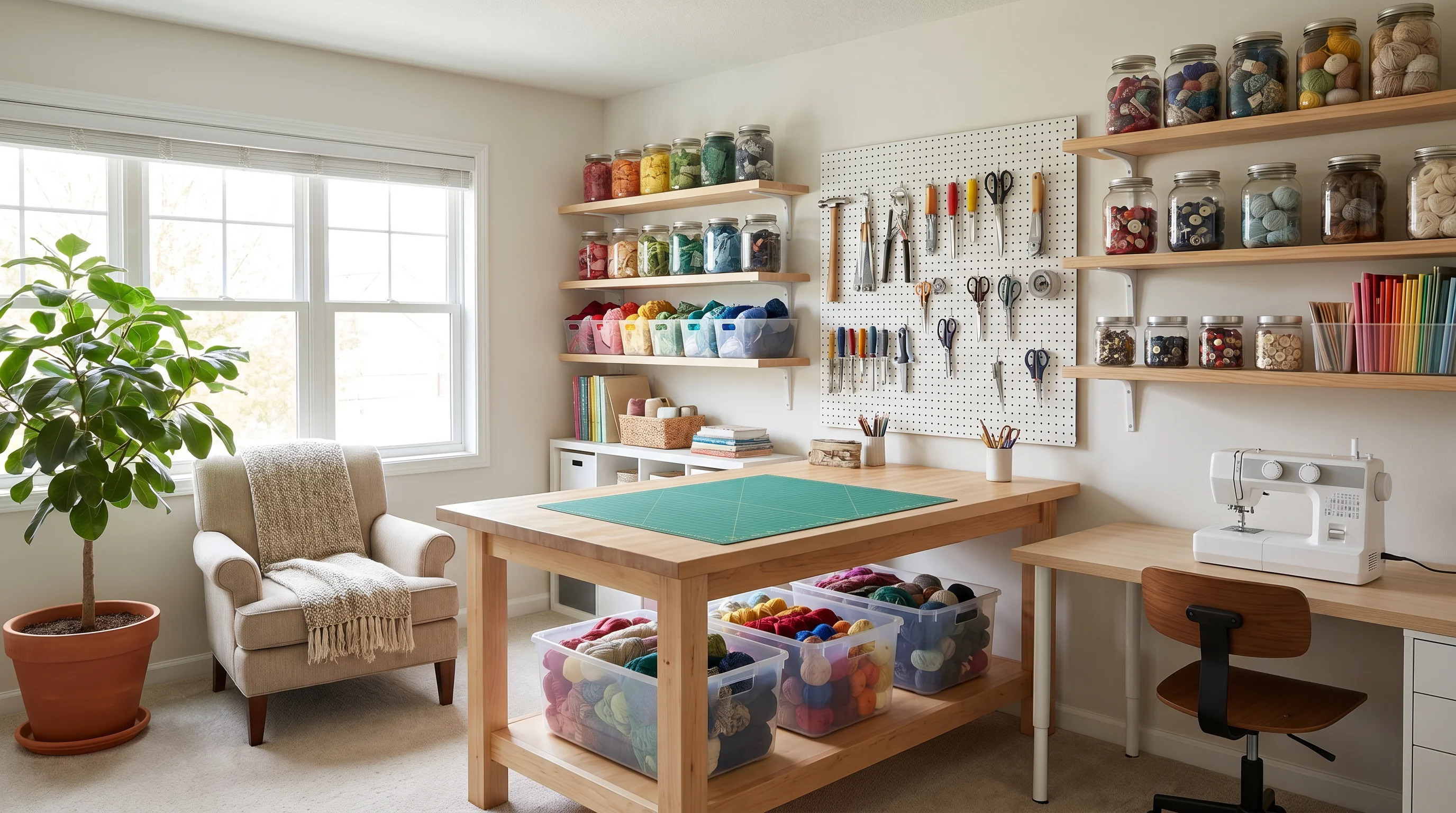 24 Craft Room & Hobby Room Ideas for a Tidy Creative Space (2026)