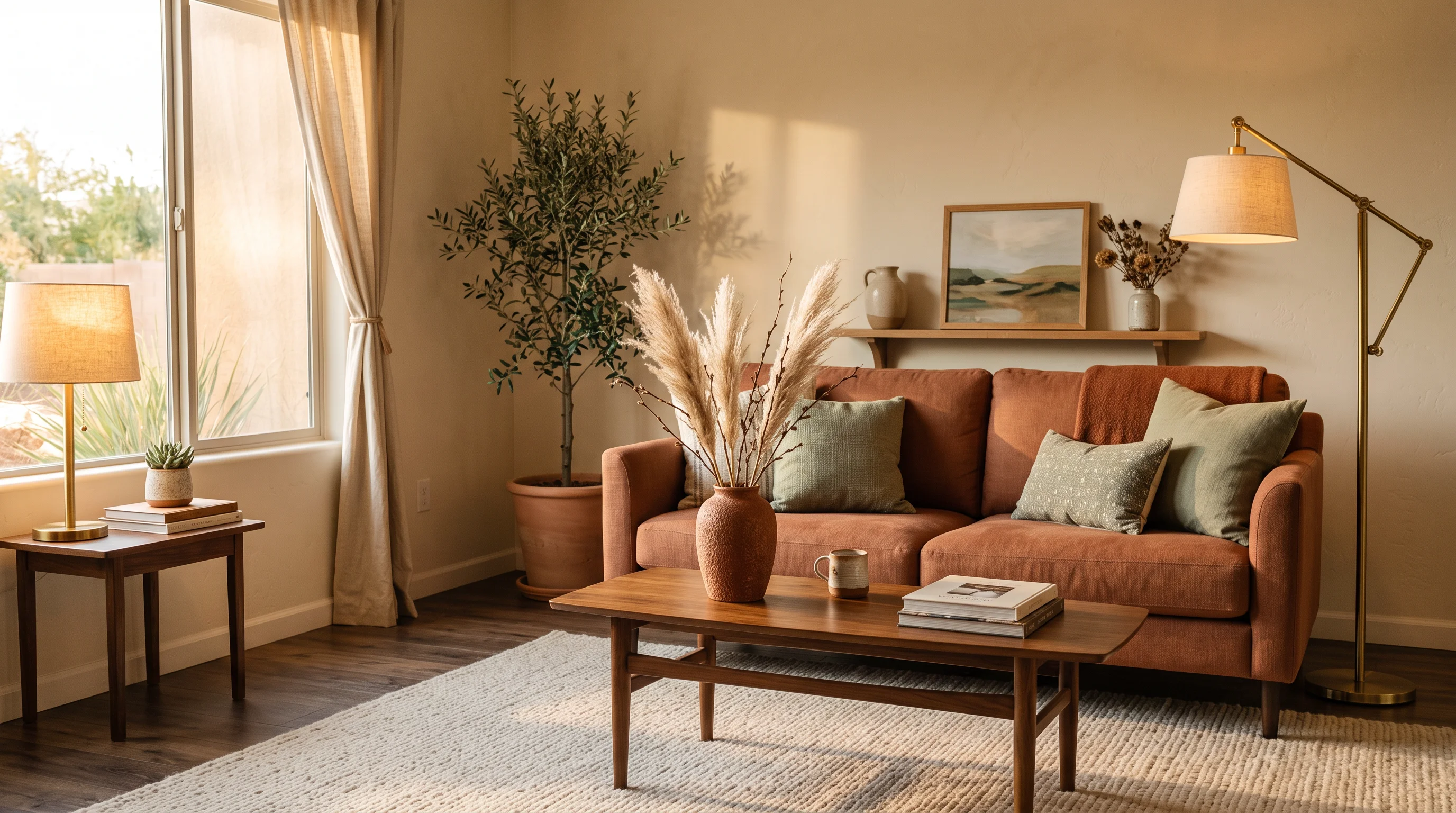 Earth Tone Living Room Ideas: 15 Warm Palettes Designers Are Using in 2026