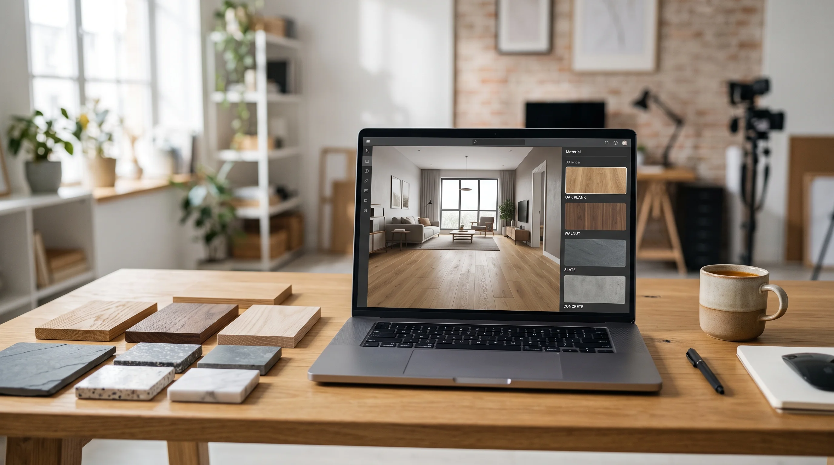 Workflow on Designer Laptop for Floor Virtual Staging