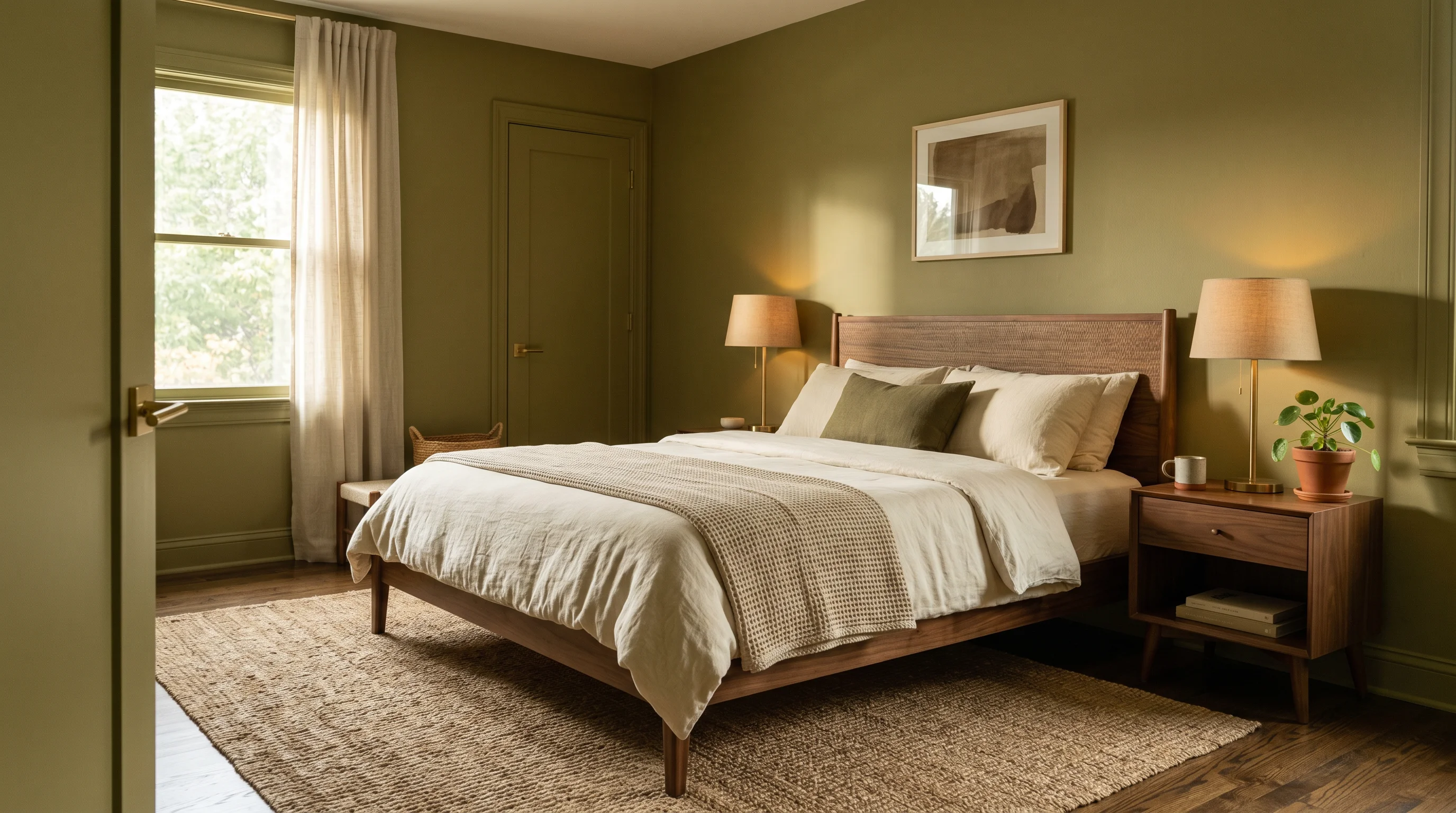20 Olive Green Bedroom Ideas — The Earthy Neutral That Replaced Gray (2026)