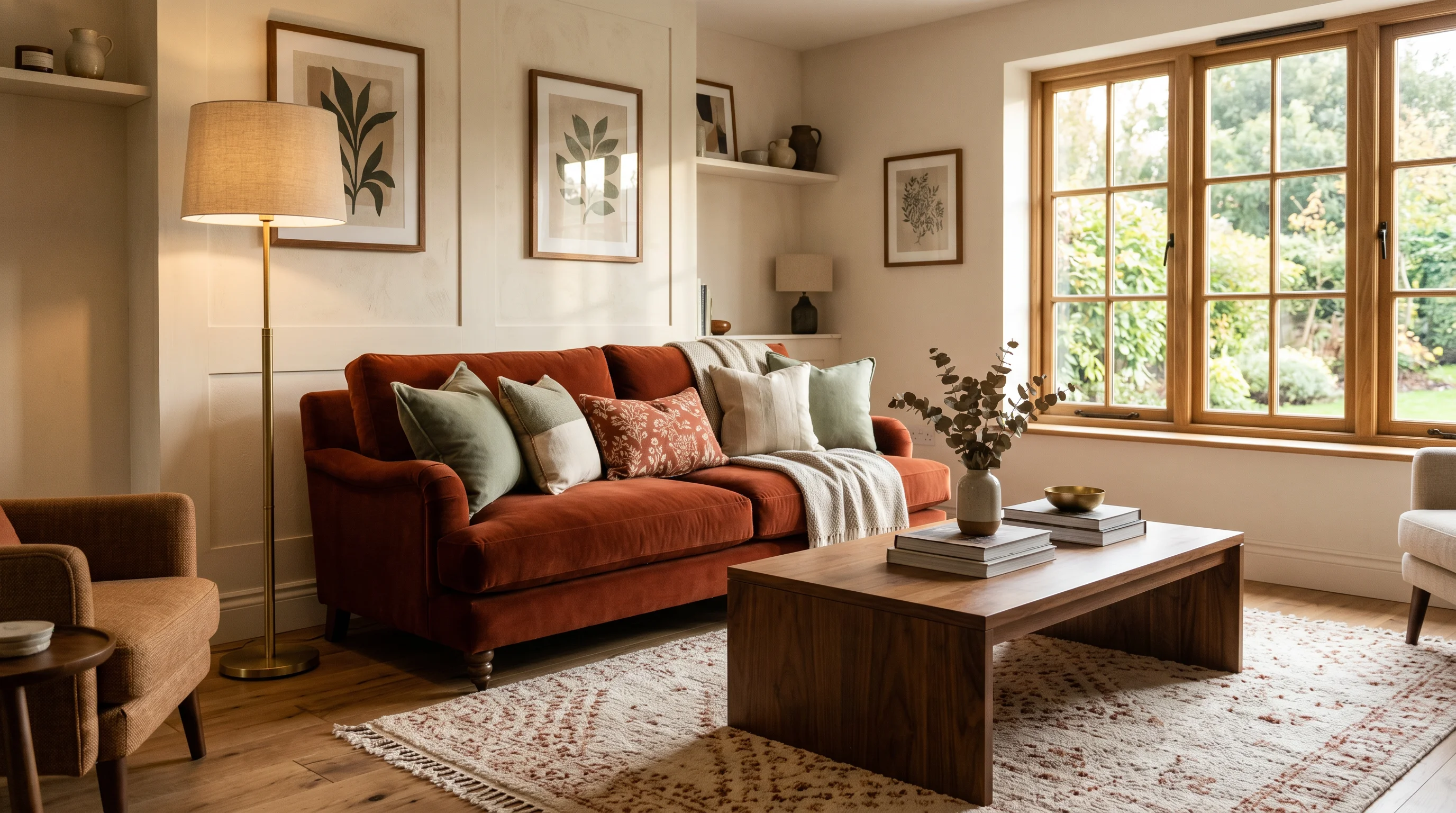20 Rust Living Room Ideas — 2026's Warmest Color Trend, Styled Right