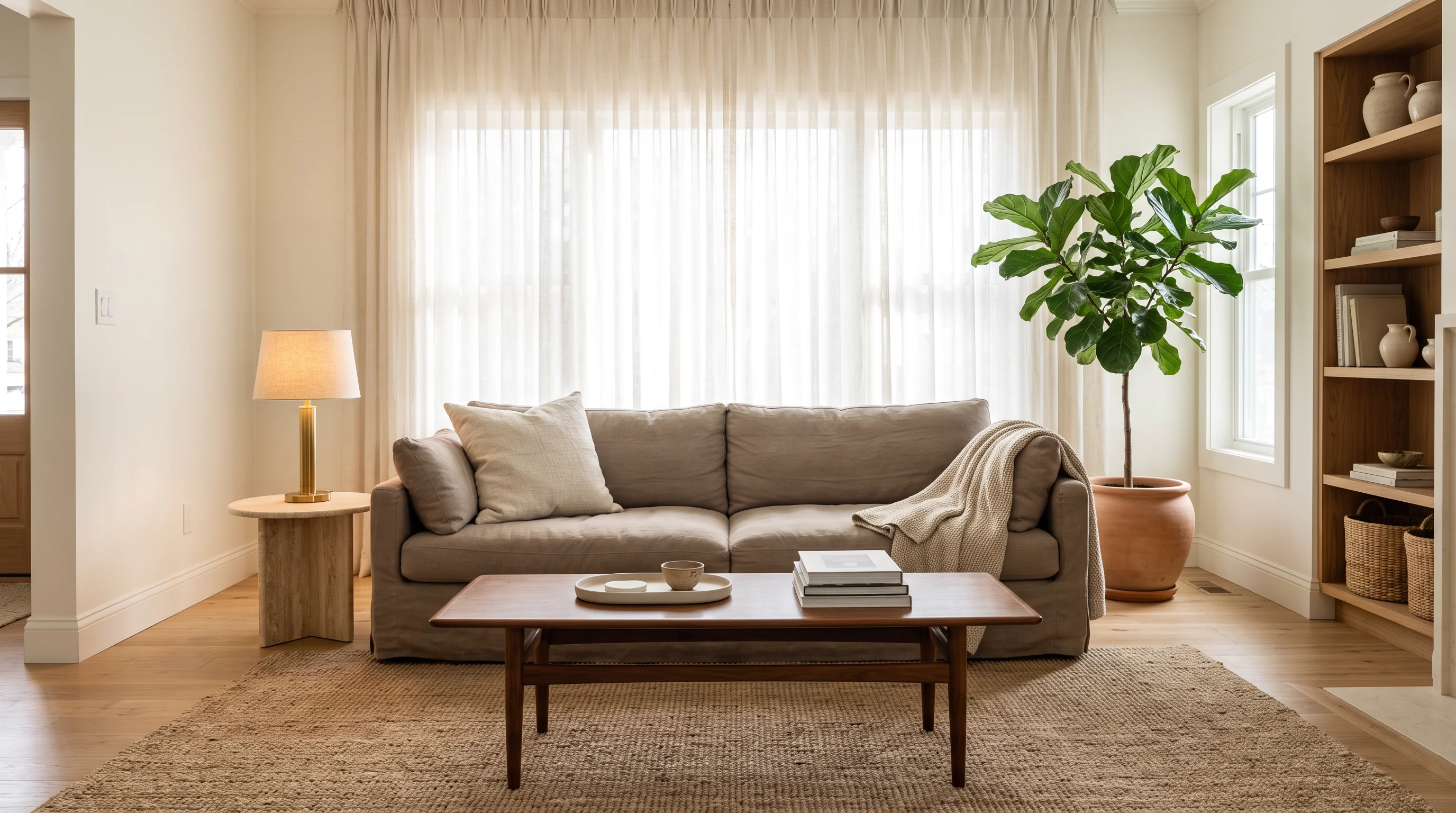 Warm Neutral Living Room: 5 Designer Palettes That Replace Cool Gray (2026)